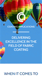 Mobile Screenshot of coatingapplications.co.uk